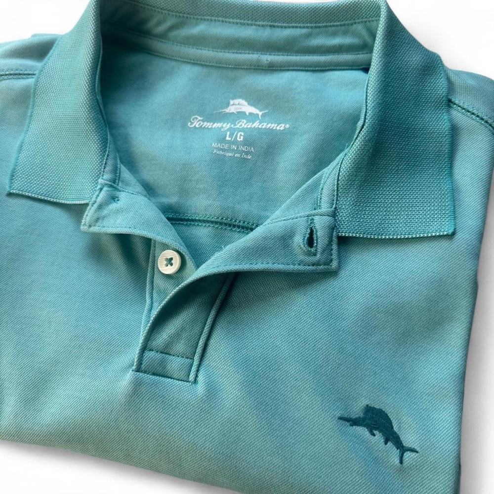 Tommy Bahama Teal Polo Shirt